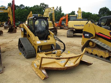 used skid steer mowers